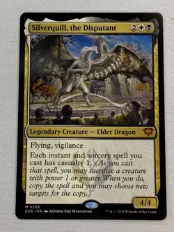 Silverquill, the Disputant Secrets of Strixhaven Regular - Image 1