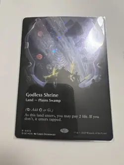 Godless Shrine (Borderless) (Galaxy Foil) Edge of Eternities Foil - Image 1