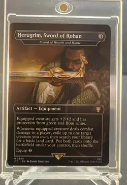 MTG Lord of the Rings Herugrim Sword of Rohan pack fresh! Never played! - Image 1