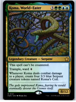 Koma, World-Eater R Foundations 121 NM - Image 1