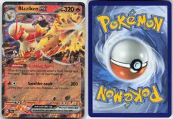 BLAZIKEN EX 024/159 DOUBLE RARE JOURNEY TOGETHER POKEMON HOLO NM - Image 3