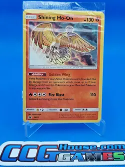 Pokemon Black Star Promo Shining Ho-Oh SM70 Holo Foil Factory SEALED*CCGHouse*RB - Image 1