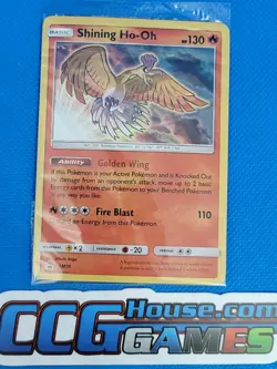 Pokemon Black Star Promo Shining Ho-Oh SM70 Holo Foil Factory SEALED*CCGHouse*RB - Image 2