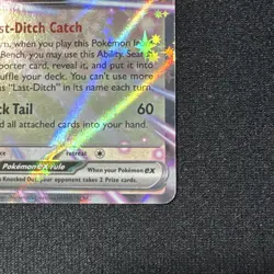 Pokemon Meowth ex 062/088 Double Rare Perfect Order TCG - Image 3