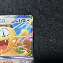 Pokemon Meowth ex 062/088 Double Rare Perfect Order TCG - Image 4