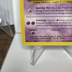 Slowpoke 93/110 Fossil Regular Common Pokemon Card NM - Image 5