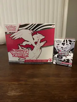 Pokemon TCG White Flare Elite Trainer Box (ETB) & Booster Bundle New Sealed - Image 1