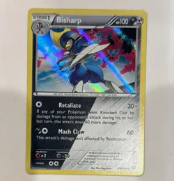 Bisharp 64/114 - XY Steam Siege Cosmos Promo - Holo Rare Pokemon TCG - Image 1