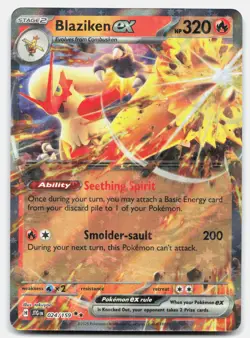 Blaziken ex 024/159 Double Rare Journey Together Pokemon Near Mint - Image 1