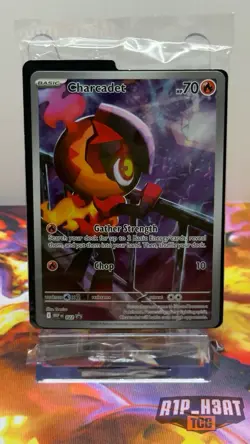 Pokemon Charcadet 022 Me: Mega Evolution BLACK STAR PROMO (SEALED) - Image 2