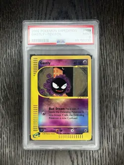 Gastly PSA 9 Pokemon WOTC 2002 Expedition e-Reader #109 Reverse Holo Low POP 61 - Image 3
