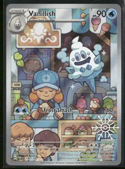 Vanillish Holiday Calendar 190/182 Holo - Pokemon TCG Paradox Rift - Image 1