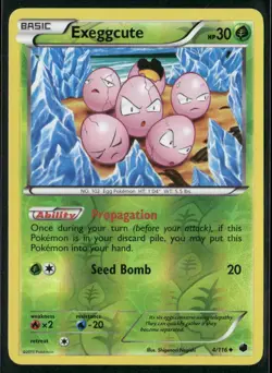 Exeggcute 4/116 Reverse Holo - Pokemon TCG Plasma Freeze - Image 1