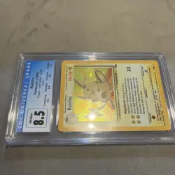 1999 Pokemon Raichu Unlimited Fossil Rare Holo 14/62 CGC 8.5 NM/Mint - Image 3