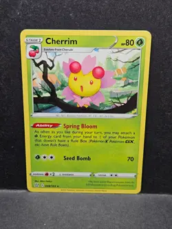 Pokemon TCG Cherrim 008/163 Battle Style Non-Holo Exclusive - Image 1