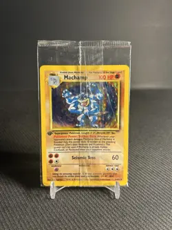 Pokemon TCG Machamp 8/102 1st Edition Deck Exclusives Holo Rare Front Sealed - Image 1
