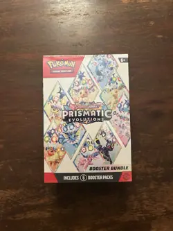 Pokemon TCG Prismatic Evolutions Booster Bundle Factory Sealed - Image 1