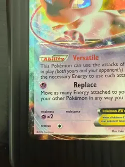 LP Pokemon MEW EX Dragons Exalted 46/124 - Image 5