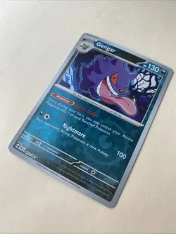 Pokemon TCG Gengar 057/091 SV: Paldean Fates Reverse Holo - NM - Image 2