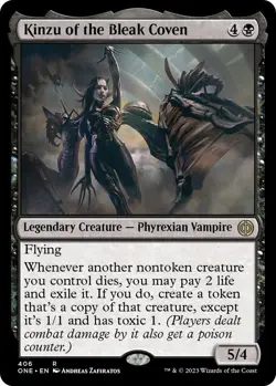 NM Kinzu of the Bleak Coven, MTG, Phyrexia: One, Magic the Gathering, 406 - Image 1