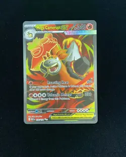 2025 Pokemon TCG English Mega Camerupt ex MEG EN 156/132 Mega Evolution UR EW27 - Image 1