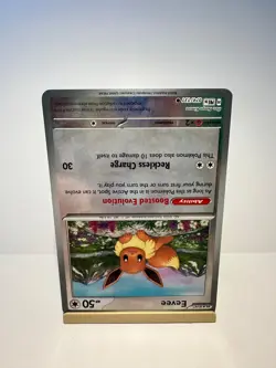 Eevee (Poke Ball Pattern) 074/131 Holo SV: Prismatic Evolutions Pokemon NM - Image 2