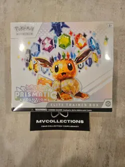 Pokemon TCG Prismatic Evolutions ETB Elite Trainer Box New Factory Sealed - Image 1