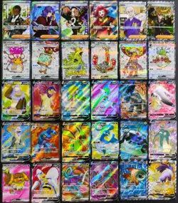 Lot 30 All SR Full Art Holo Pokemon TCG Chinese Gardevoir Tyranitar Dedenne NE40 - Image 1