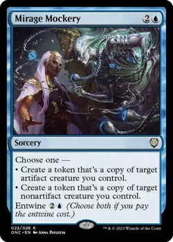 NM Mirage Mockery, MTG, Phyrexia: One, Magic the Gathering, 22 - Image 1