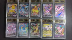 10x OCD 9.5 Graded Pokemon Chinese Eeveelutions VMAX Mew Mewtwo Lot LN05 - Image 1