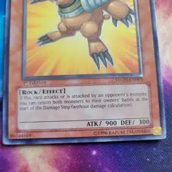 Yugioh Neo-spacian Grand Mole Ultimate Rare 1st Edition Ston-en005 LP - Image 4