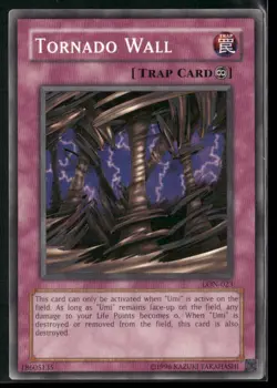 Tornado Wall LON-023 Unlimited - Yu-Gi-Oh! TCG Common - Image 1