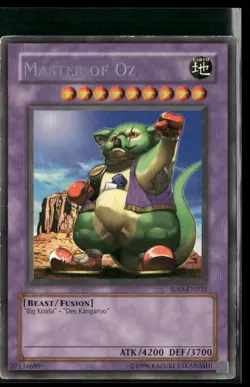 Master of OZ SOD-EN035 Unlimited - Yu-Gi-Oh! TCG Rare - Image 1