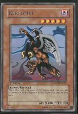 Berfomet ABPF-EN091 1st Edition - Yu-Gi-Oh! TCG Rare - Image 1