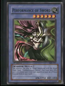 Yu-Gi-Oh! TCG Performance of Sword MRL-067 1st Edition Common - Image 1