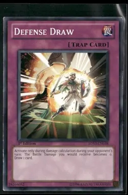 Yu-Gi-Oh! TCG Defense Draw 5DS3-EN038 1st Edition Common - Image 1