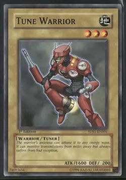 Tune Warrior 5DS1-EN001 1st Edition - Yu-Gi-Oh! TCG Common - Image 1