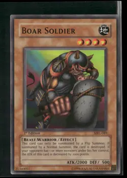 Boar Soldier MRL-089 1st Edition - Yu-Gi-Oh! TCG Common - Image 1