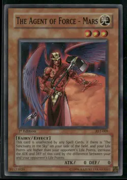 The Agent of Force - Mars AST-009 1st Edition - Yu-Gi-Oh! TCG Super Rare - Image 1