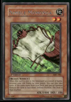 Nimble Momonga MRL-086 1st Edition - Yu-Gi-Oh! TCG Rare - Image 1