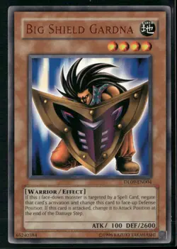 Big Shield Gardna (Bronze) Rare Duelist League Promo DL09-EN004 LP - Image 1