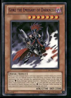 Gorz the Emissary of Darkness (Purple) Rare Duelist League Promo DL13-EN013 LP - Image 1