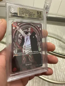 One Piece TCG OP13 Carrying On His Will Shanks SP OP09-004 Silver ENG - BGS 9,5 - Image 2
