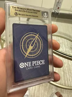 One Piece TCG OP13 Carrying On His Will Shanks SP OP09-004 Silver ENG - BGS 9,5 - Image 4