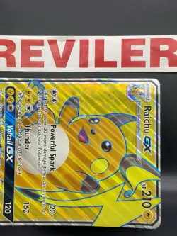 Raichu GX SM90 JUMBO CARD Pokemon TCG Black Star Promo Oversized - Image 4