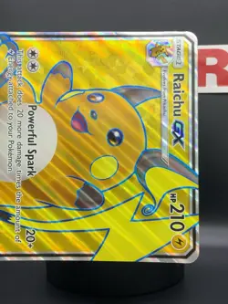 Raichu GX SM90 JUMBO CARD Pokemon TCG Black Star Promo Oversized - Image 5