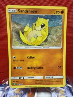 Pokemon Card Sandshrew 008/034 Holo English Venusaur Deck Classic NM #712 - Image 1