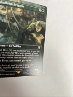 Galadhrim Brigade Borderless Nonfoil Card #0502 MTG LP - Image 2