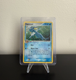2006 Vaporeon 6/17 POP Series 3 Promo Card Holo Rare NM - Image 1