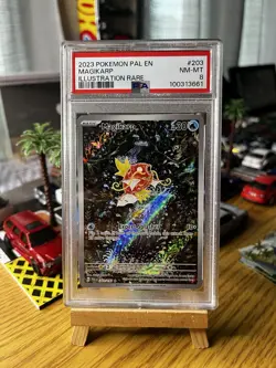 Pokemon Magikarp TCG Scarlet & Violet Paldea Evolved Holo Card 203/193 PSA 8 - Image 1